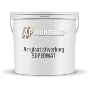 AF Supermat: Zeer matte acryl verf op waterbasis